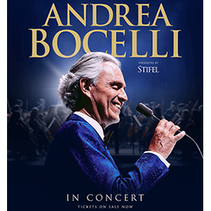 Logo for Andrea Bocelli Holiday Tour