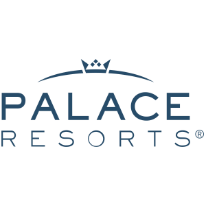 Logo for Palace Resorts