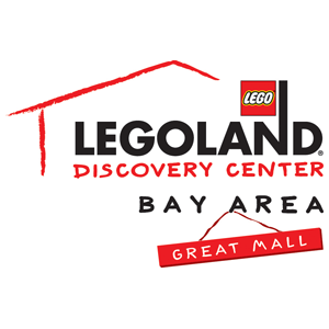 Logo for LEGOLAND<sup>®</sup> Discovery Center Bay Area
